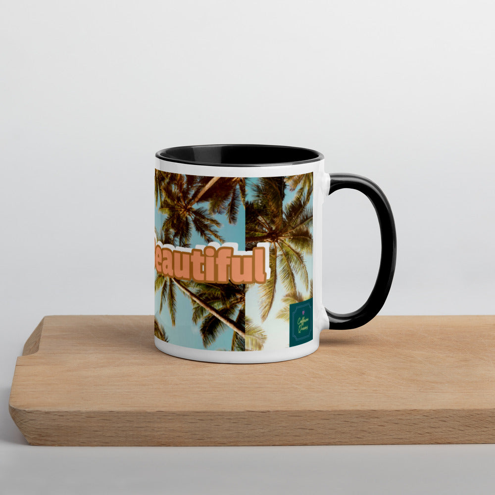 Bold & Beautiful Palm Tree Mug